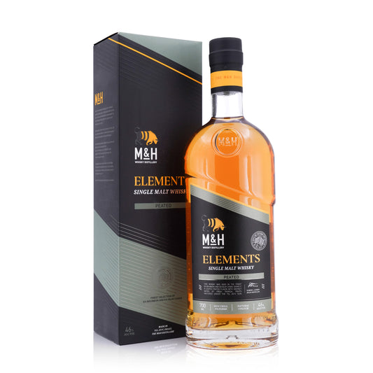 Milk & Honey M&H Elements Peated Single Malt Israel Whisky 46% 700m