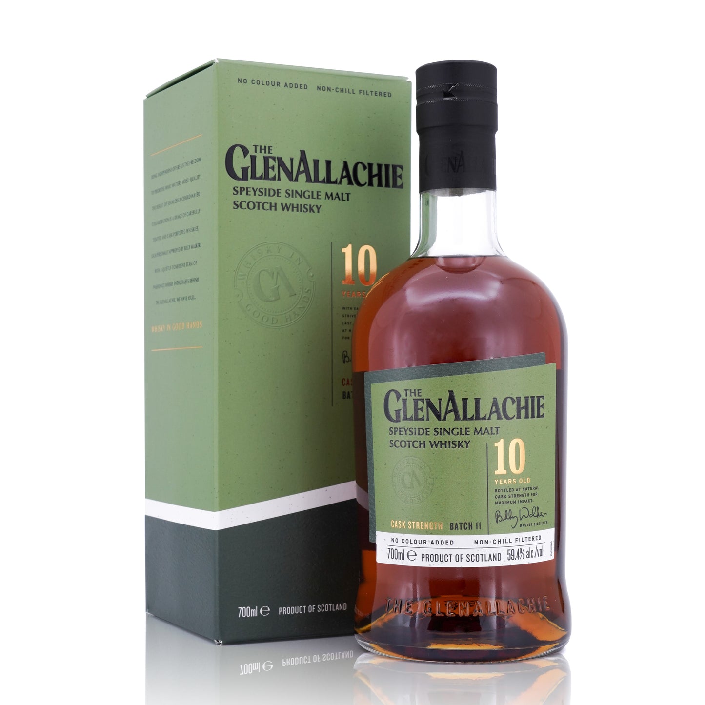 Glenallachie 10 Years Old Cask Strength Batch 11 New Design 59.4% 700ml