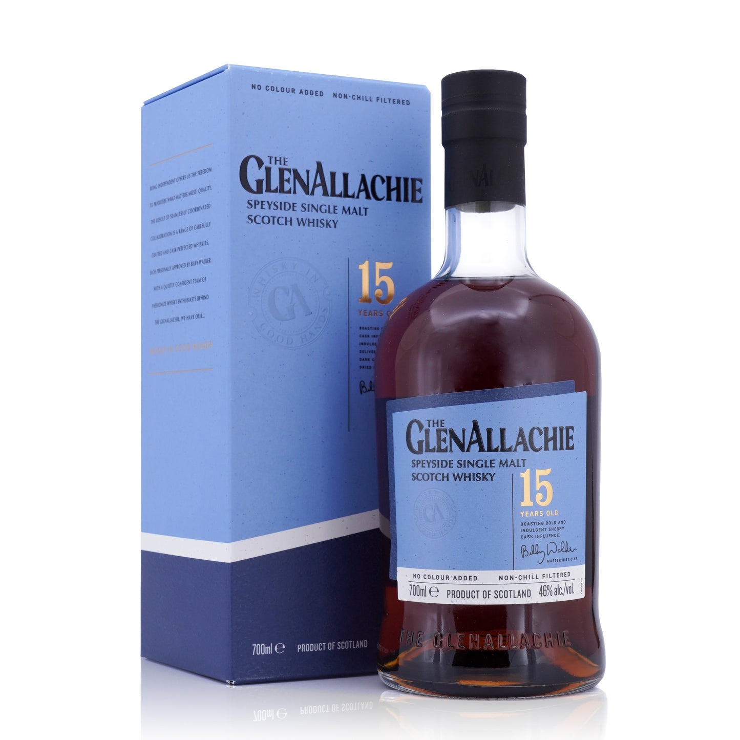 Glenallachie 15 Years Old New Design Speyside Single Malt Scotch Whisky 46% 700ml