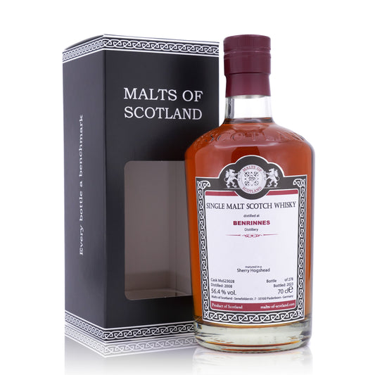 Benrinnes 2008/2023 Sherry Hogshead #23028 Malts of Scotland 56.4% 700ml