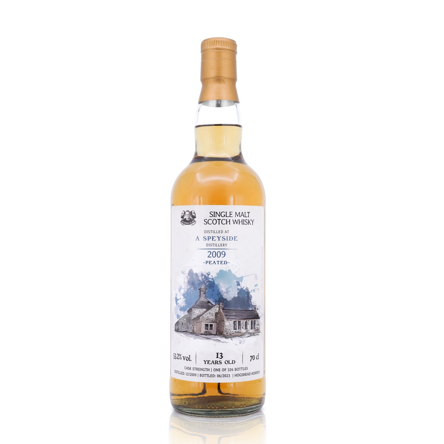 A Secret Speyside 13 year old 2009/2023 Wu Dram Clan 53.2% 700ml