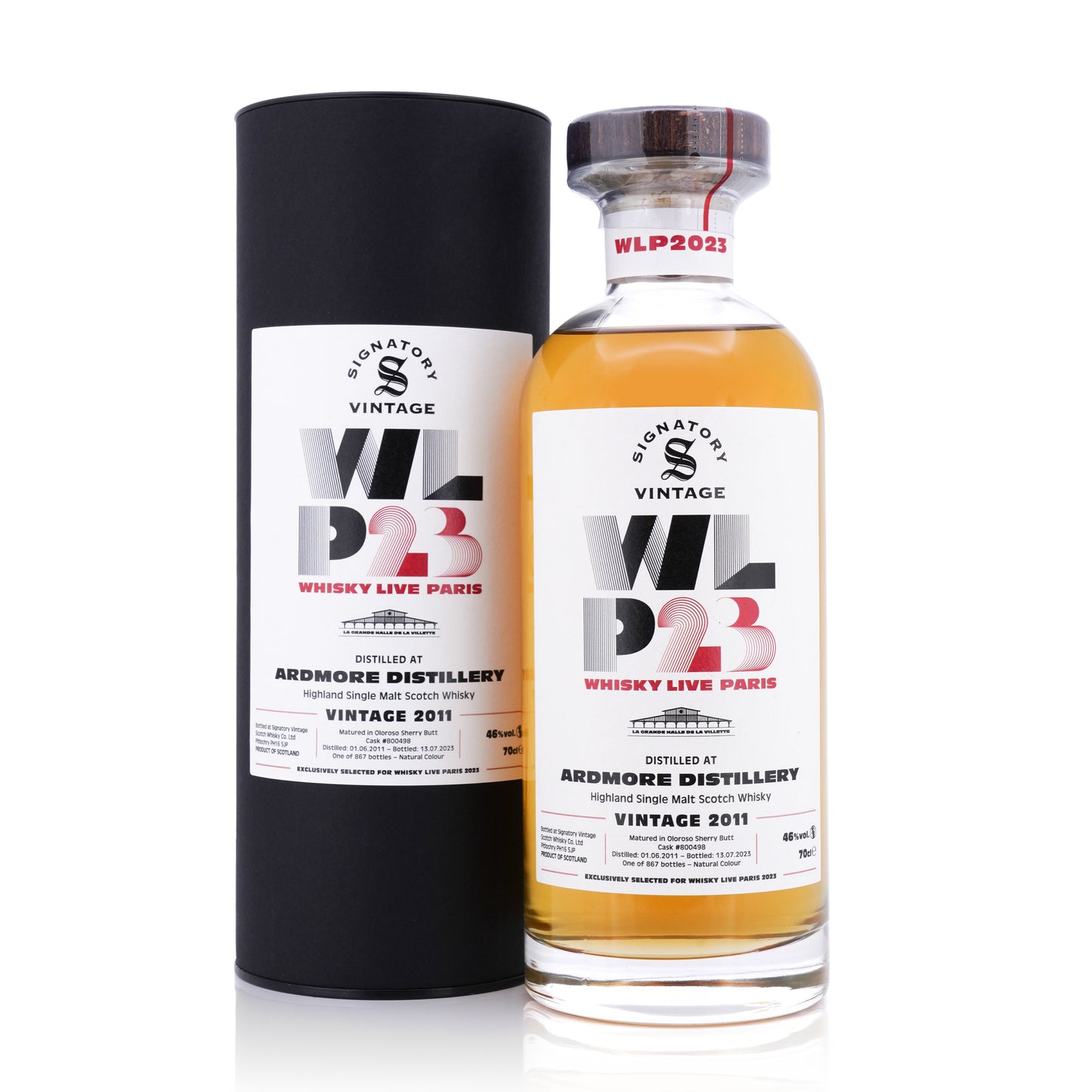 Ardmore 12 Years Old 2011/2023 Whisky Live Paris SV 46% 700ml