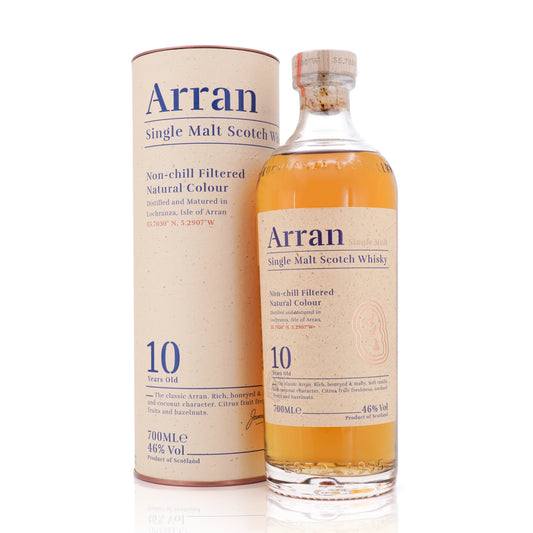 Arran 10 Years Old Single Malt Scotch Whisky 46% 700ml