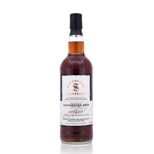 Auchroisk 13 Years Old 2010/2024 Signatory Vintage 100 Proof #12 57.1% 700ml