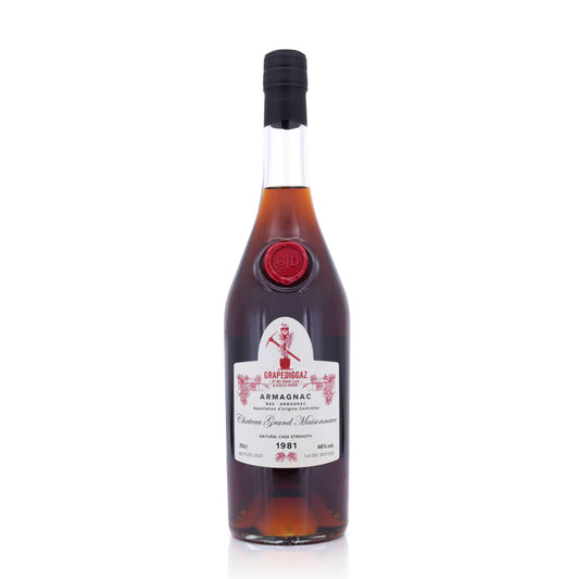 Bas-Armagnac Château Grand Maisonnave 1981/2023 (Aurian) GrapeDiggaz by Wu DRAM Clan 46% 700ml