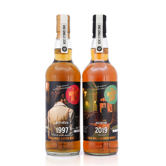 Ben Nevis 1997/2024 Sherry Cask #52 + Agitator 2019/2024 1st Fill Wave Stave Cask 700ml x 2