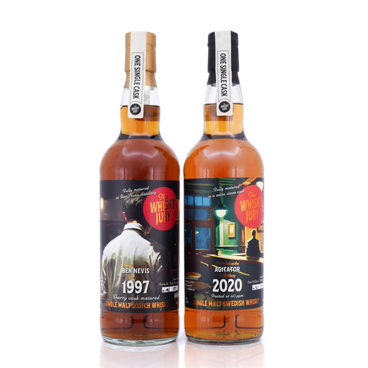 Ben Nevis 1997/2024 Sherry Cask #62 + Agitator peated 2020/2024 1st Fill Wave Stave Cask 700ml x 2