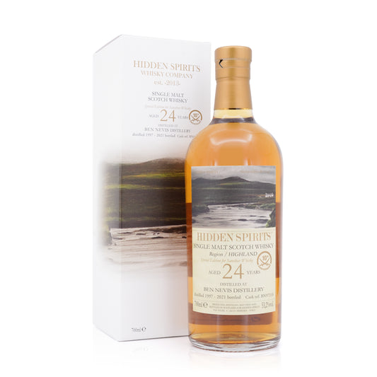 Ben Nevis 24 Years Old 1997/2021 Sherry Cask #BN9721S Hidden Spirits x Sansibar 10th Anniversary 53.2% 700ml