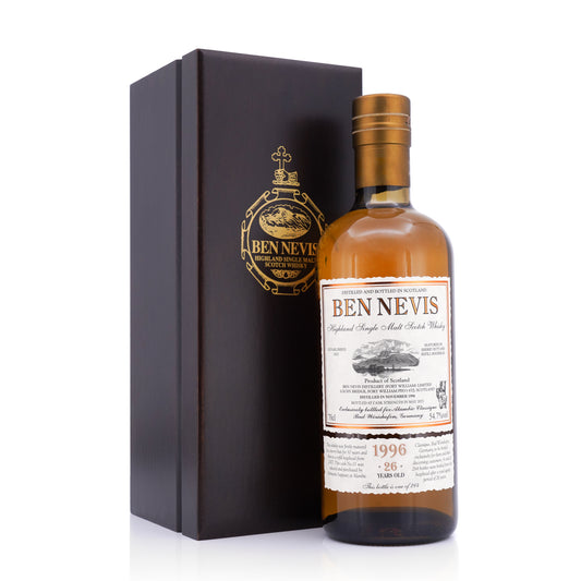 Ben Nevis 26 Years Old 1996/2023 Cask #1 Bottled for Alambic Classique 54.7% 700ml