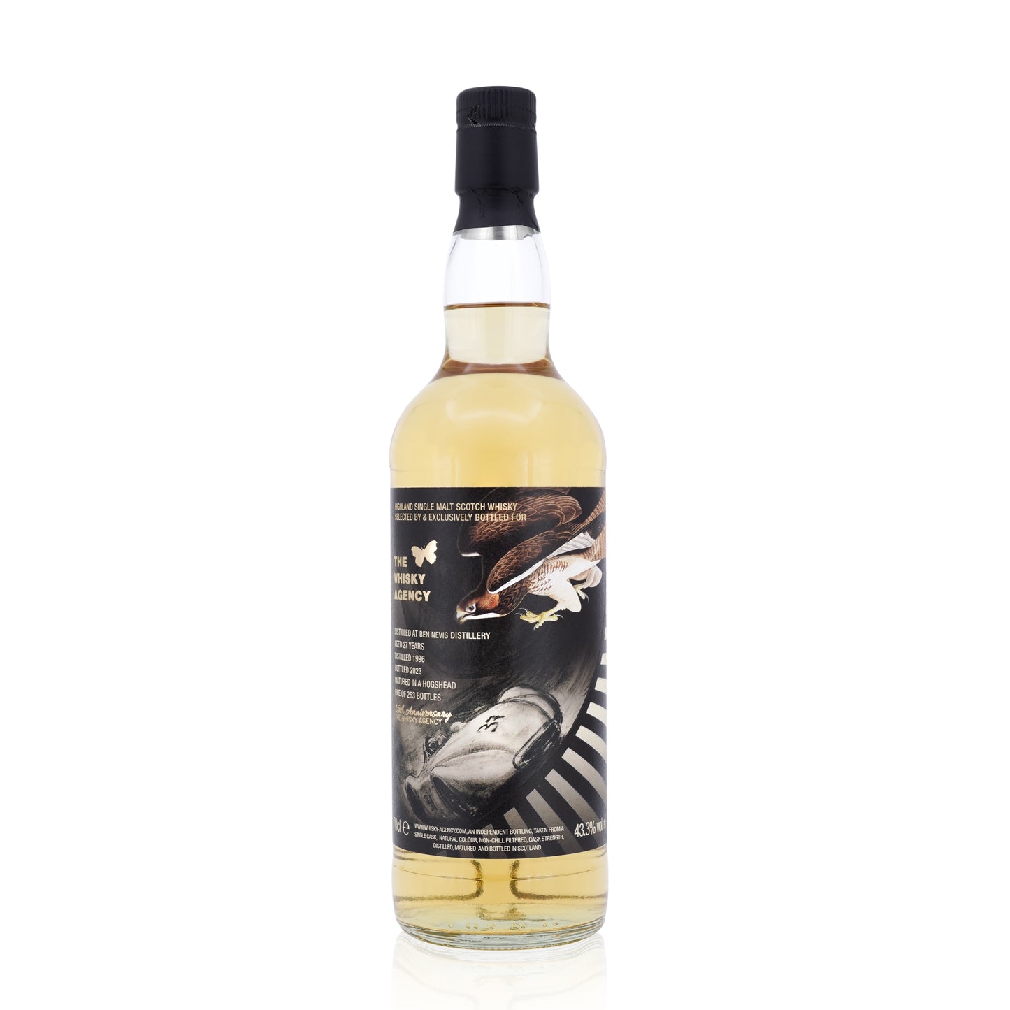 Ben Nevis 27 Years Old 1996/2023 The Whisky Agency 15th Anniversary 43.3% 700ml