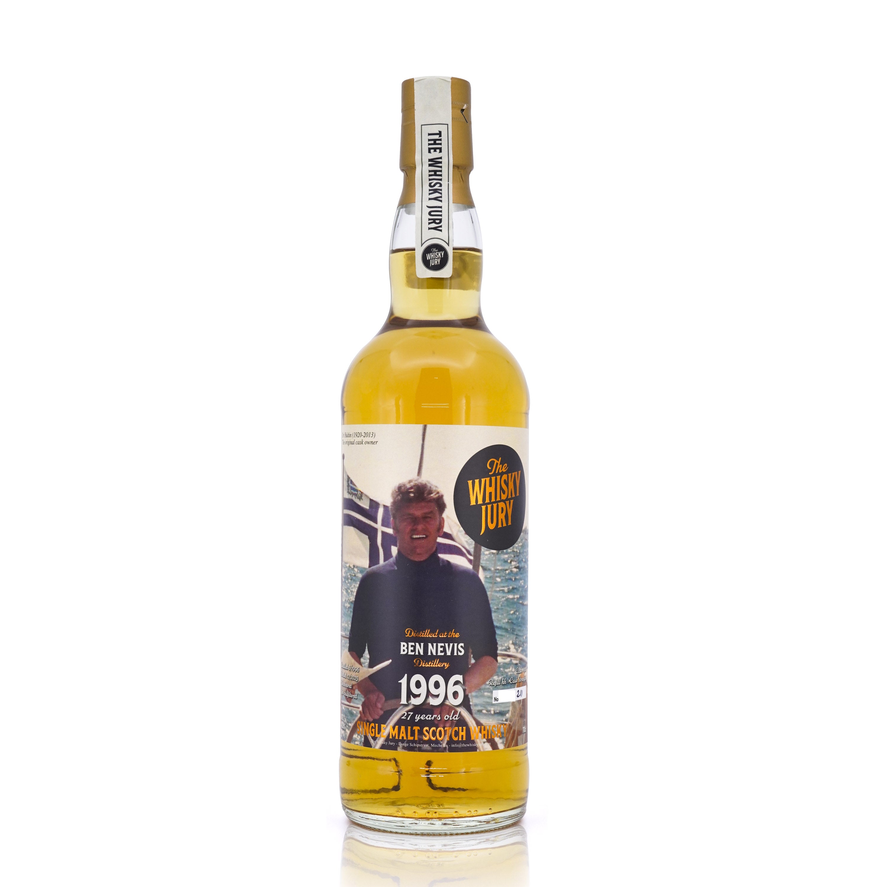 Ben Nevis 27 Years Old Refill Hogshead #912 The Whisky Jury 48.8% 700ml