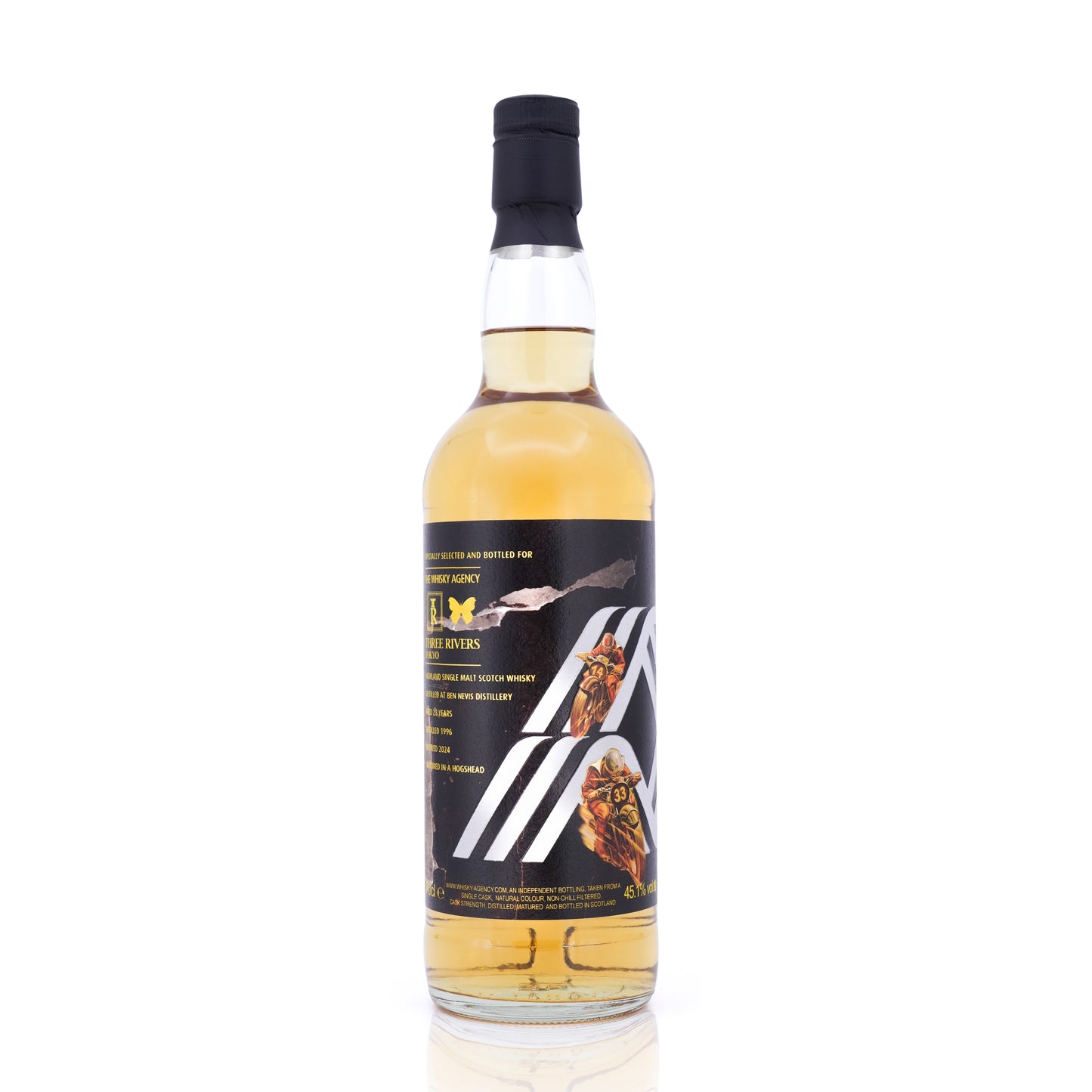 Ben Nevis 28 Years Old 1996/2024 The Whisky Agency  & Three Rivers Tokyo 45.1% 700ml