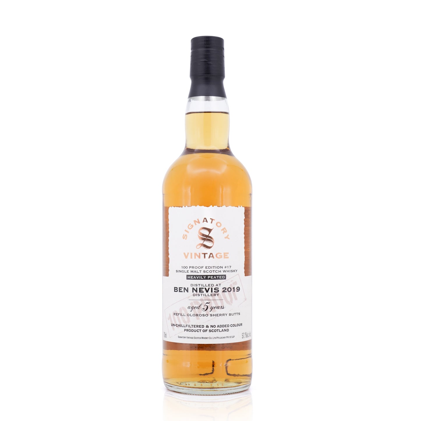 Ben Nevis 5 Years Old 2019/2024 Signatory Vintage 100 Proof #17 57.1% 700ml