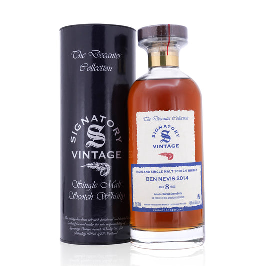 Ben Nevis 8 Years Old 2014/2023 Oloroso Sherry Butt The Decanter Collection SV 46% 700ml