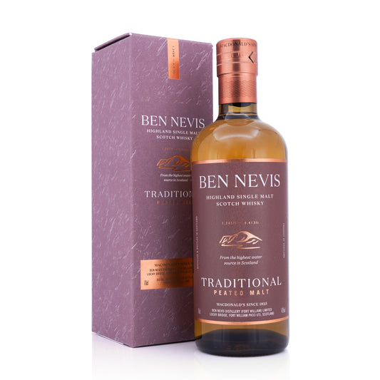 Ben Nevis Traditional Peated Malt Highland Single Malt Scotch Whisky 46% 700ml