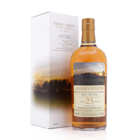 Benrinnes 23 Years Old 1997/2021 Hidden Spirits for La Maison du Whisky 65th Anniversary 52.8% 700ml