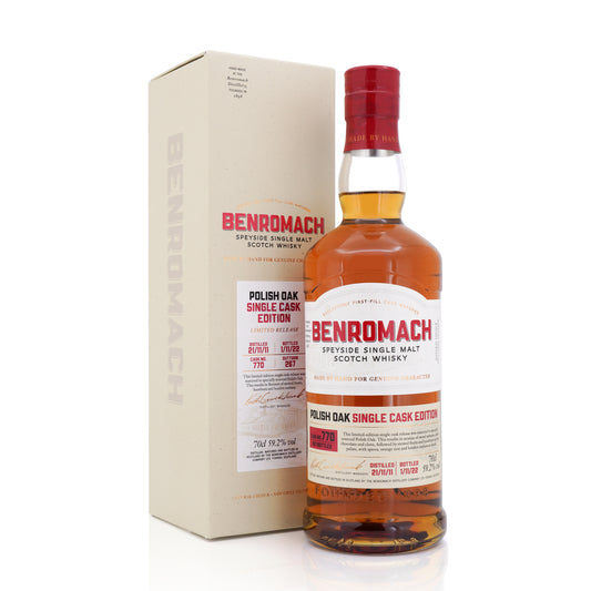 Benromach 11 Years Old 2011/2022 Polish Oak Single Cask #770 59.2% 700ml