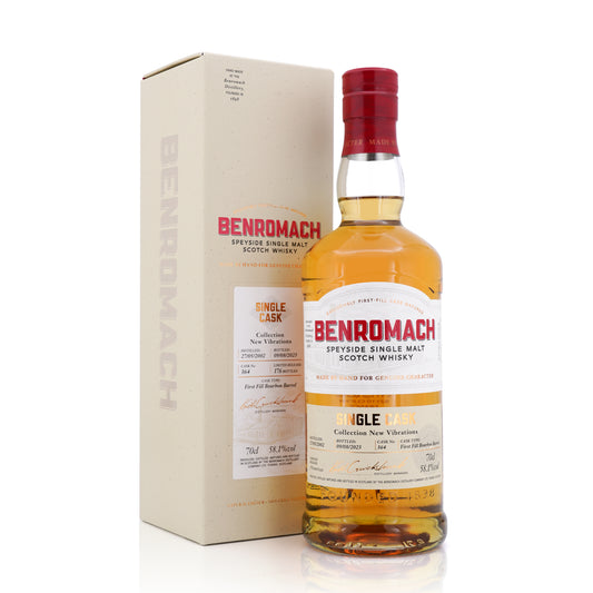 Benromach 21 Years Old 2002/2023 First Fill Bourbon Barrel #364 New Vibrations LMDW 58.1% 700ml