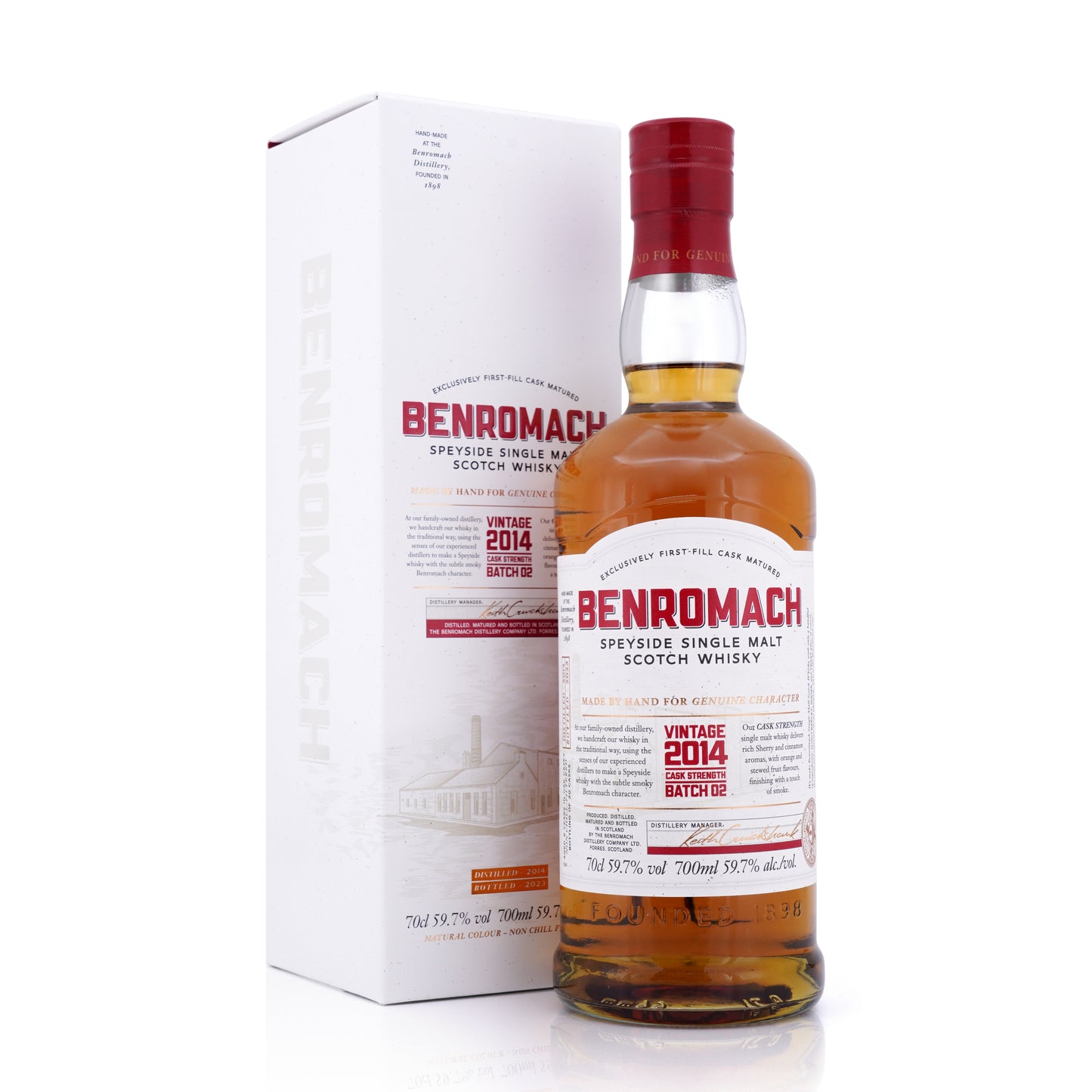 Benromach 9 Years Old 2014/2023 Cask Strength Batch 02 59.7% 700ml