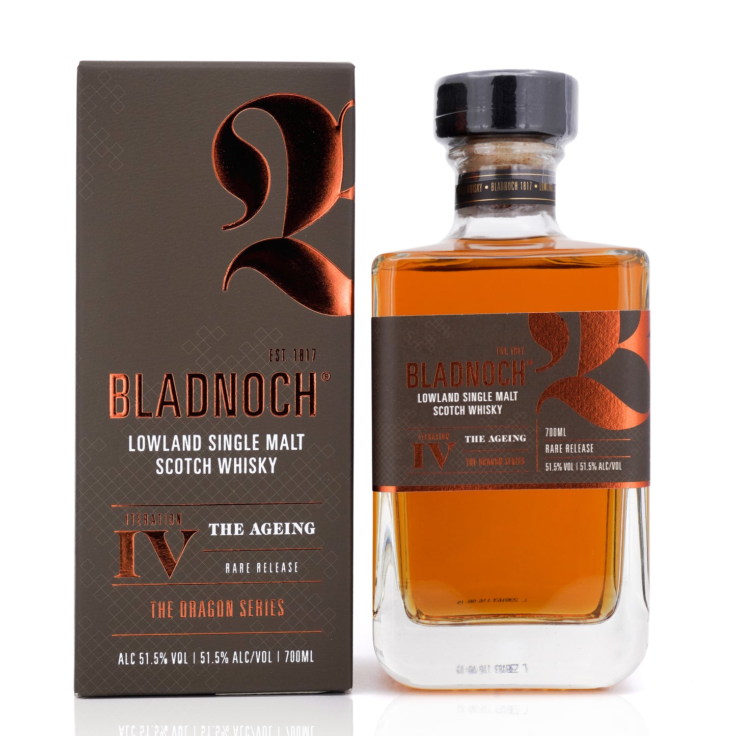 Bladnoch Dragon Series Collection 2023 Komplettset 5 x 700ml