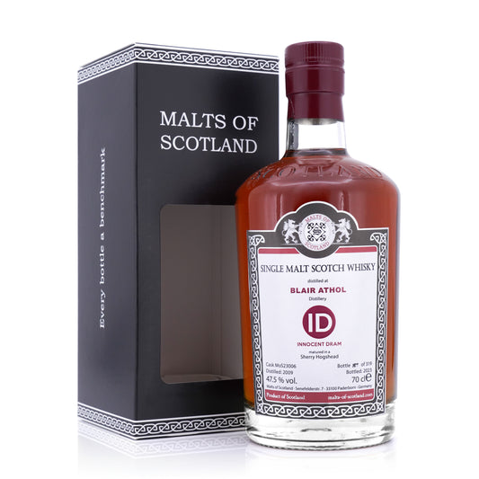 Blair Athol 13 Years Old 2009/2023 Malts of Scotland Innocent Dram 47.5% 700ml