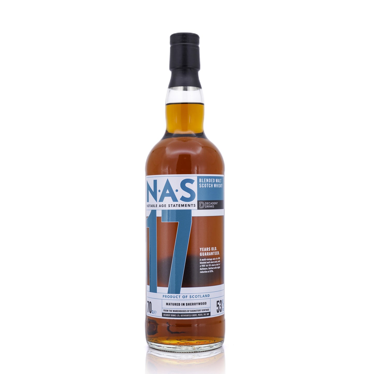 Blended Malt Scotch 17 Years Old 2006/2023 N.A.S Decadent Drinks 53% 700ml