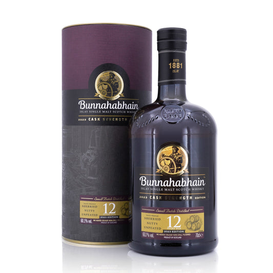 Bunnahabhain 12 Years Old 2023 Cask Strength Edition 60.1% 700ml