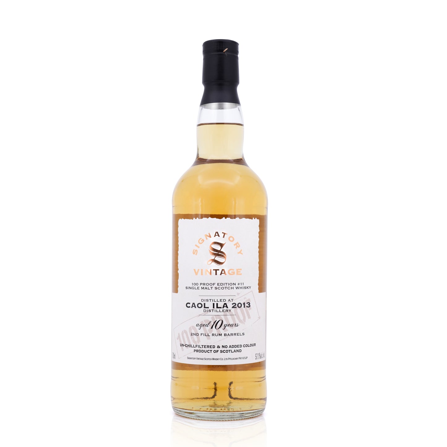 Caol Ila 10 Years Old 2013/2024 Signatory Vintage 100 Proof #11 57.1% 700ml