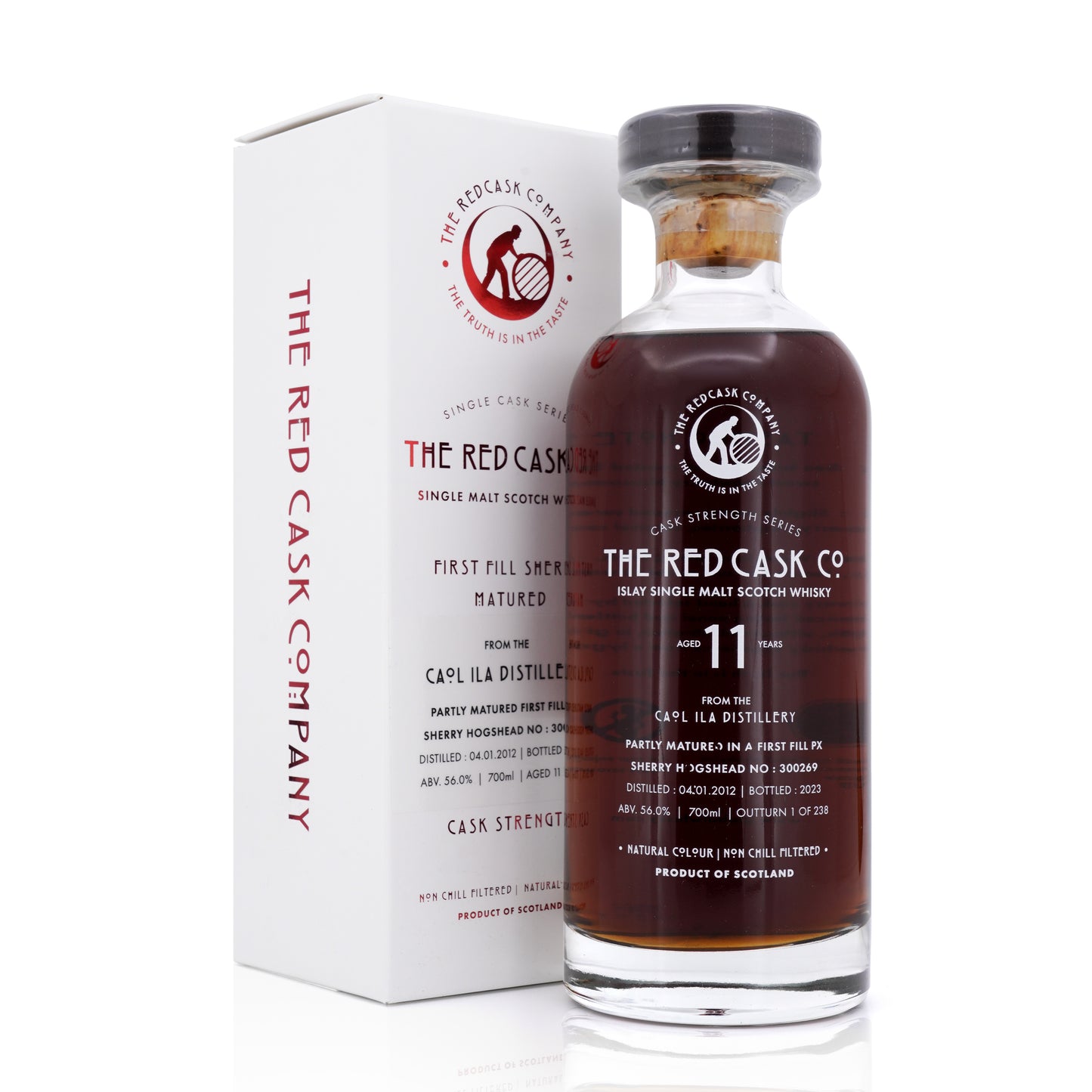 Caol Ila 11 Years Old 2012/2023 1st Fill PX Sherry Cask Red Cask Company 56% 700ml