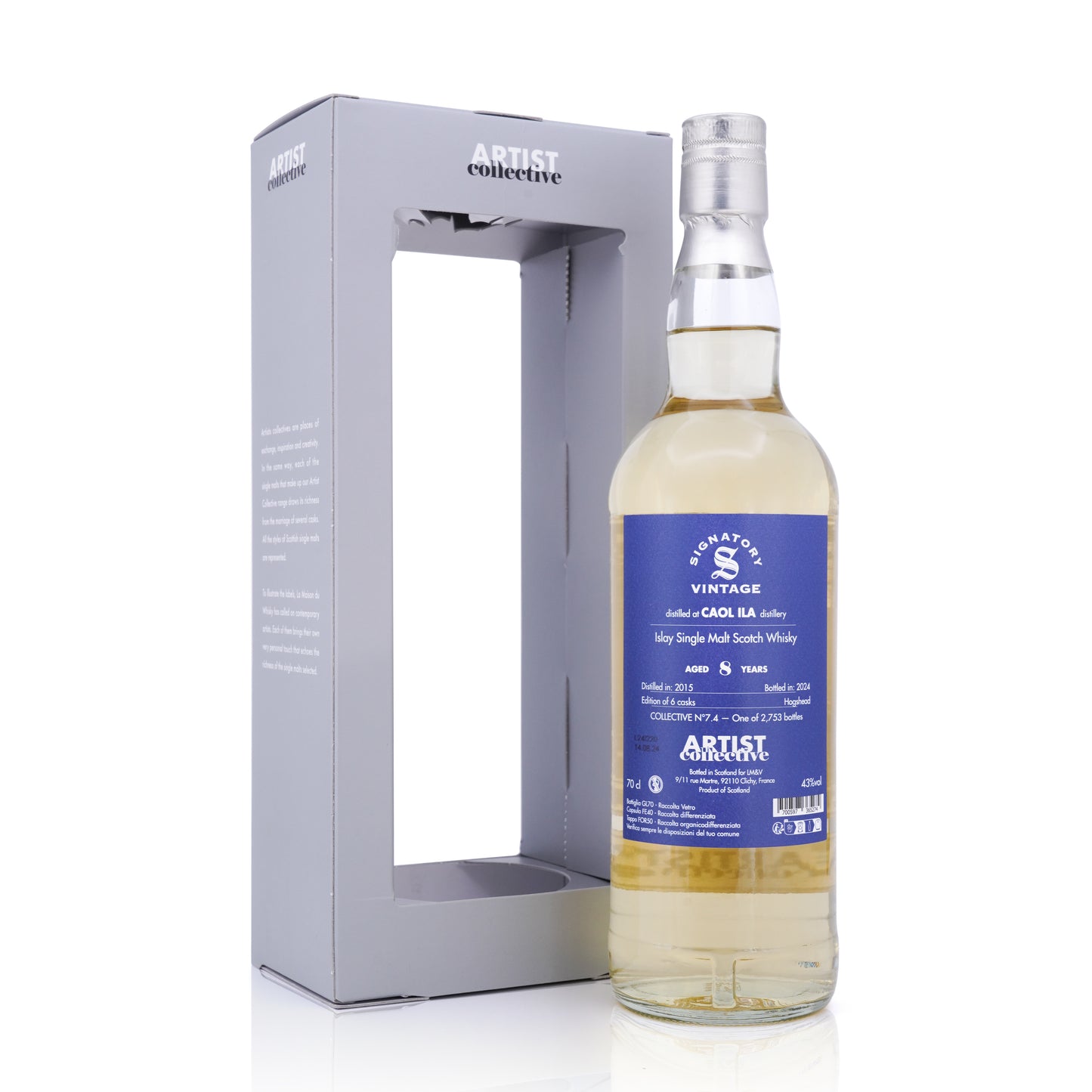 Caol Ila 8 Years Old 2015/2024 Artist Collective 7.4 LMDW 43% 700ml