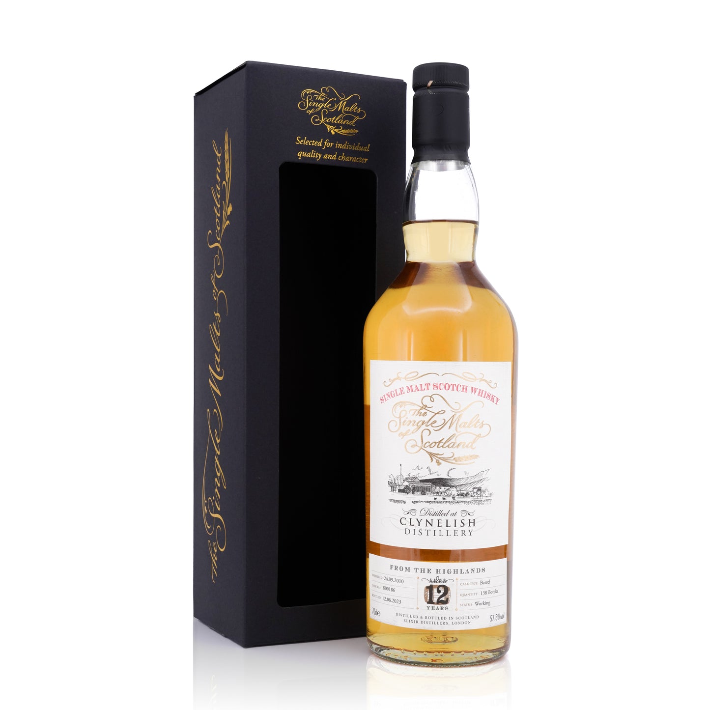 Clynelish 12 Years Old 2010 Exclusive Elixir 57.8% 700ml