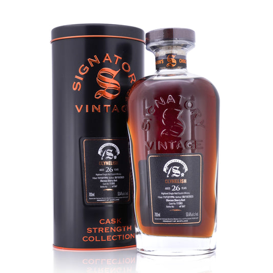 Clynelish 26 Years Old 1996/2023 Symingtons Choice Signatory Cask Strength Collection #11383 53.4% 700ml