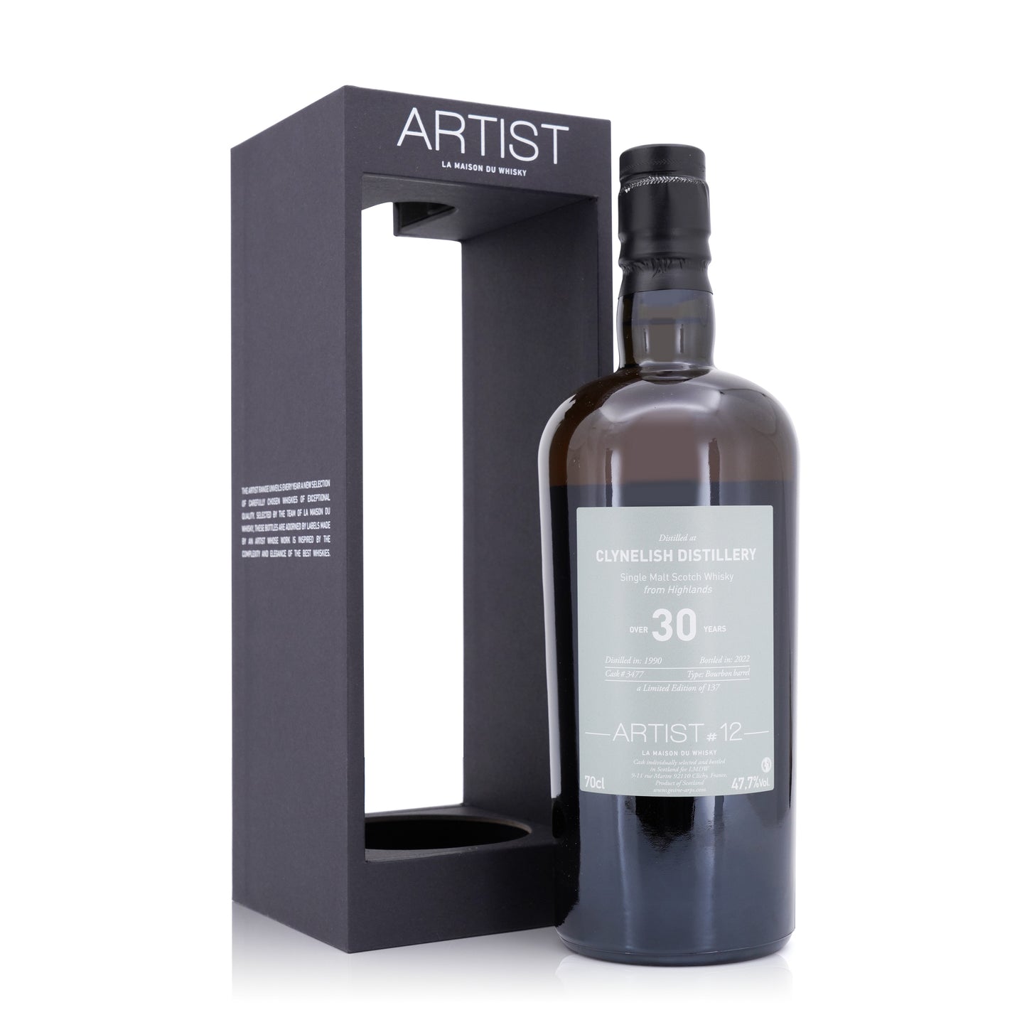 Clynelish 30 Years Old Artist #12 1990/2022 cask 3477 LMDW 47.7% 700ml