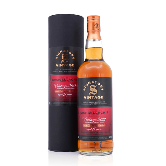 Craigellachie 11 Years Old 2012/2024 Signatory Vintage Small Batch Edition #5 48.2% 700ml