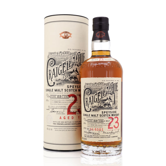 Craigellachie 23 Years Old Speyside Single Malt Scotch Whisky 46% 700ml