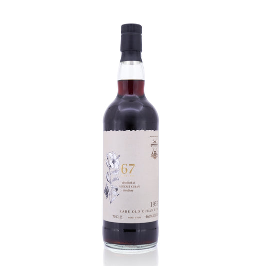 Cuban Rum 67 Years Old 1955/2023 Sansibar Exclusive Rum Label 46.3% 700ml