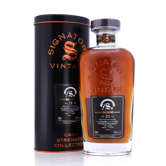 Dalmore 21 Years Old 2003/2024 Symington's Choice #14743 1st Fill Oloroso Sherry Hogshead Signatory Vintage 53.6% 700ml