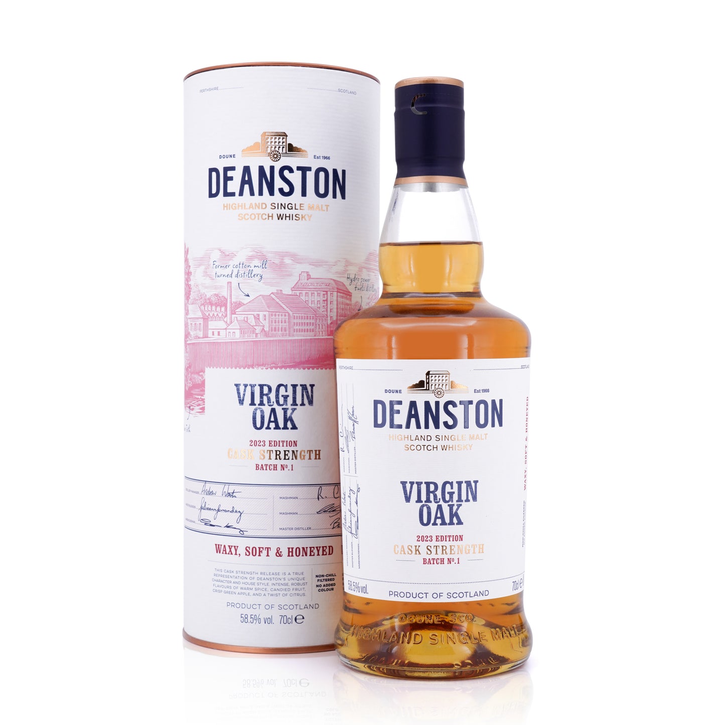 Deanston Virgin Oak 2023 Edition Cask Strength Batch No.1 58.5% 700ml