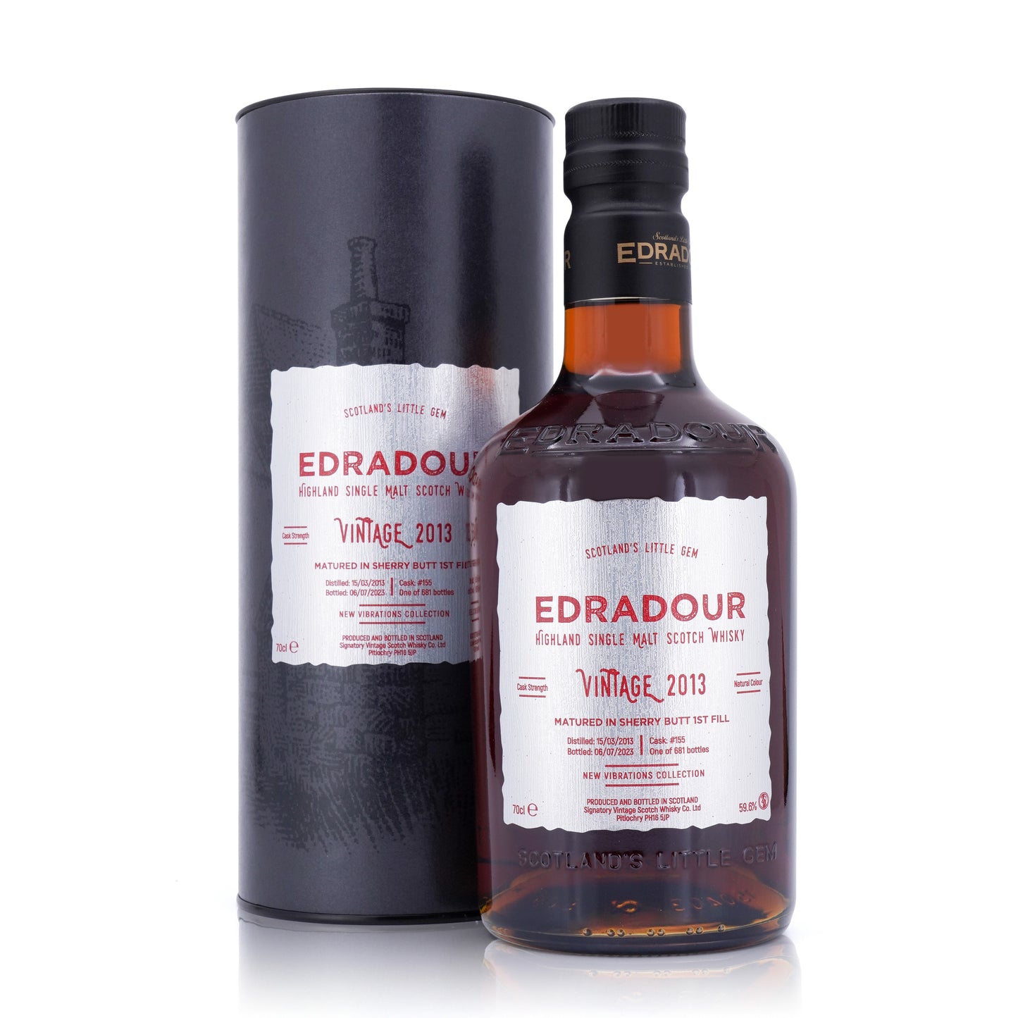 Edradour 10 Years Old 2013/2023 #155 New Vibrations LMDW 59.6% 700ml