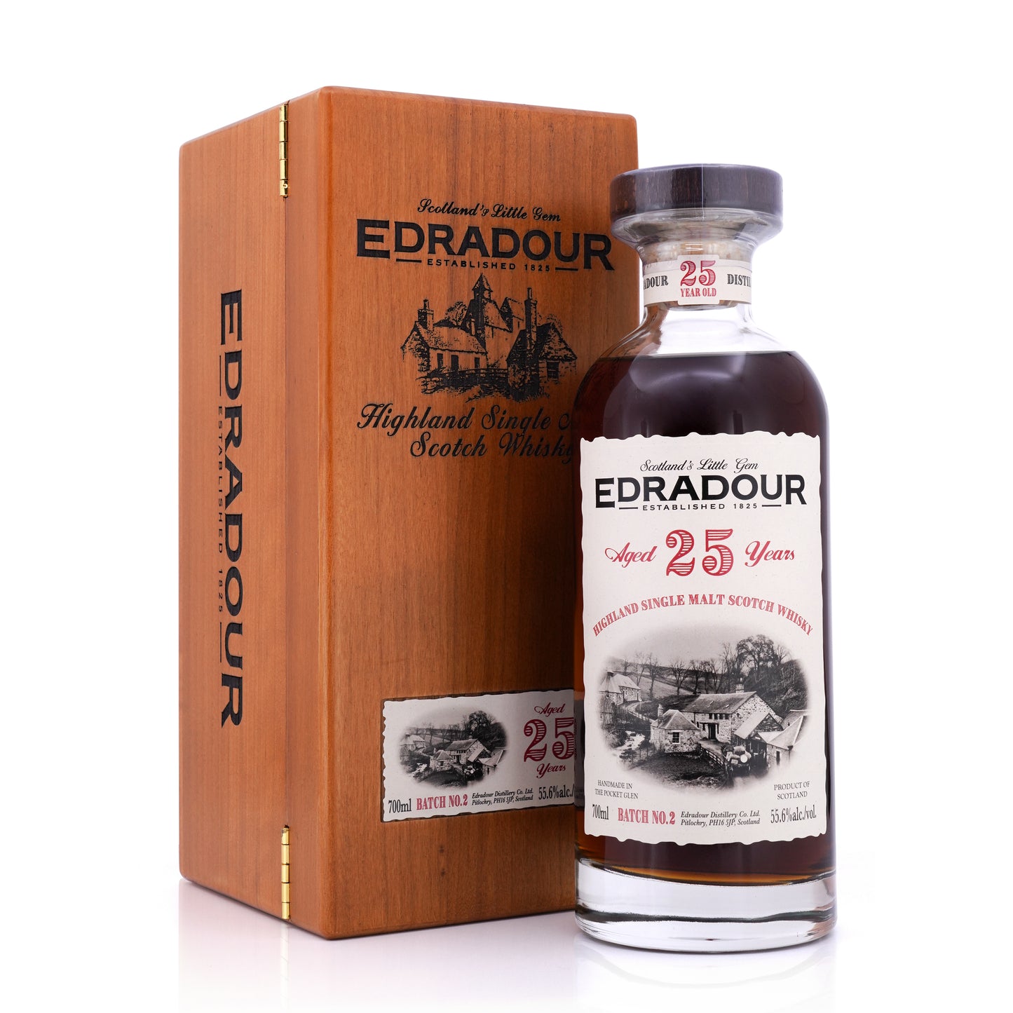 Edradour 25 Years Old Cask Strength Small Batch #2 55.6% 700ml