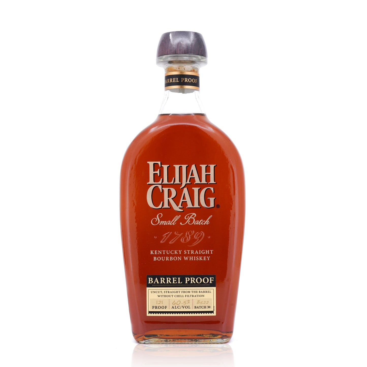 Elijah Craig 12 Years Old Barrel 121 Proof Kentucky Straight Bourbon Whiskey ABV 60.5% 700ml