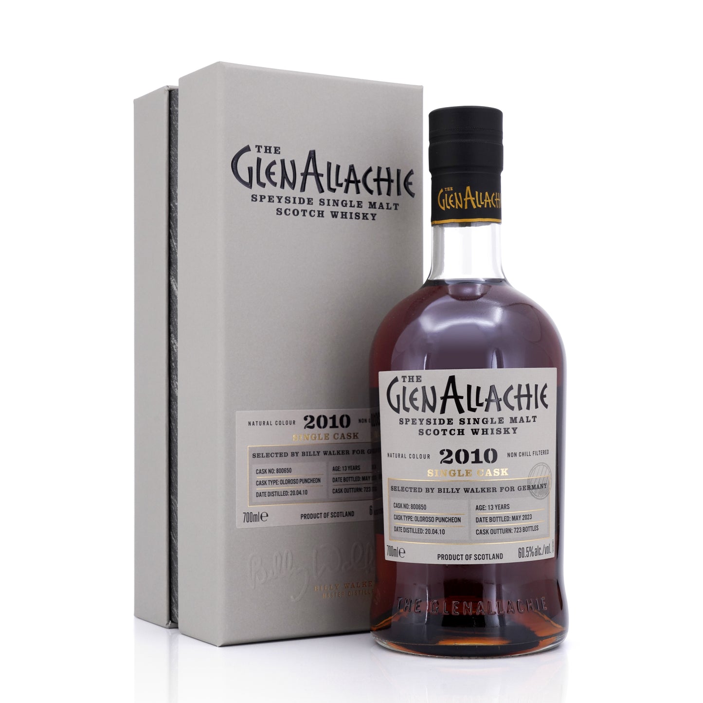 Glenallachie 13 Years Old 2010/2023 Oloroso Single Cask #800650 60.5% 700ml