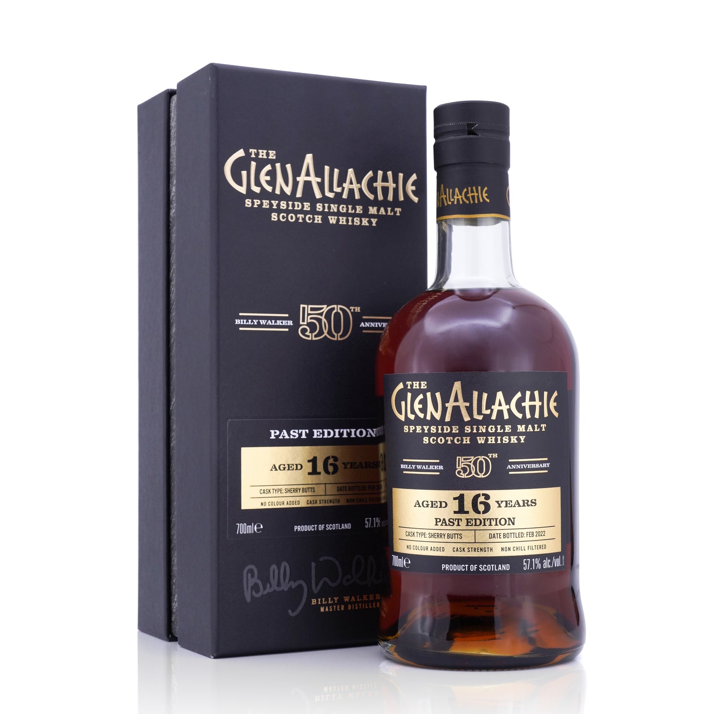 Glenallachie 16 Years Old 50th Anniversary Past Edition 57.1% 700ml