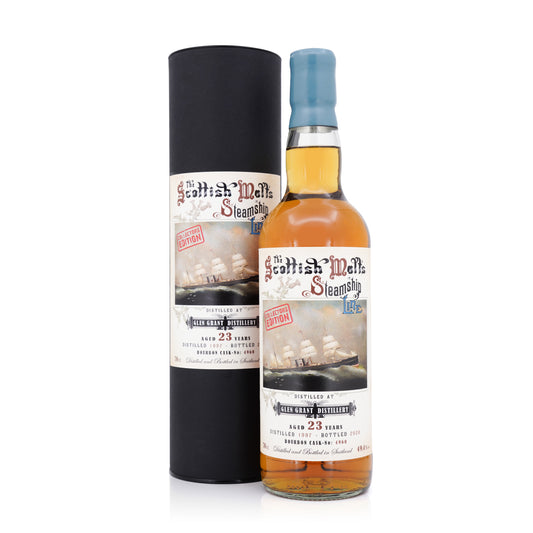 Glen Grant 23 Years Old 1997/2020  Bourbon Cask #4960 JW Steamship Line 49.4% 700ml