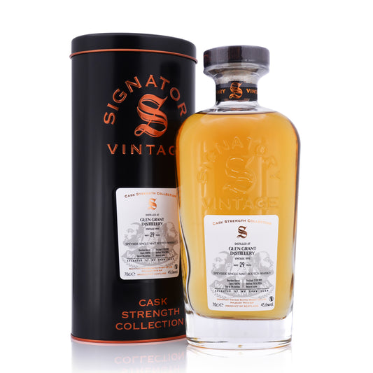 Glen Grant 29 Years Old 1995/2024 # 88196 Wu Dram Clan Signatory Vintage 45.6% 700ml