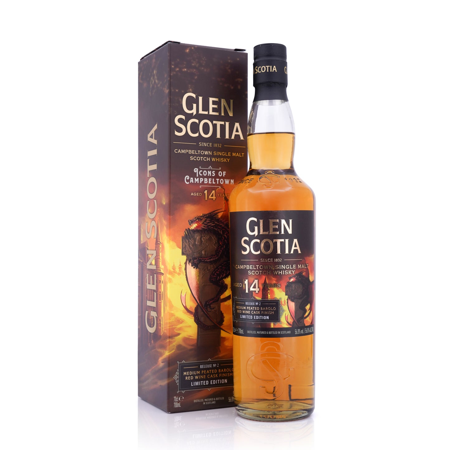 Glen Scotia 14 Years Old Icons II Dragons Release 56.8% 700ml