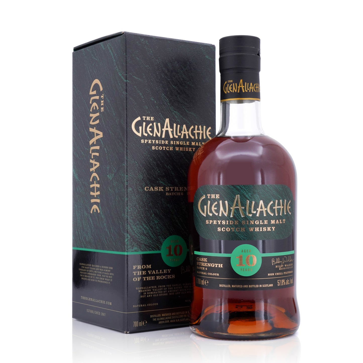 Glenallachie 10 Years Old Cask Strength Batch 6 57.8% 700ml