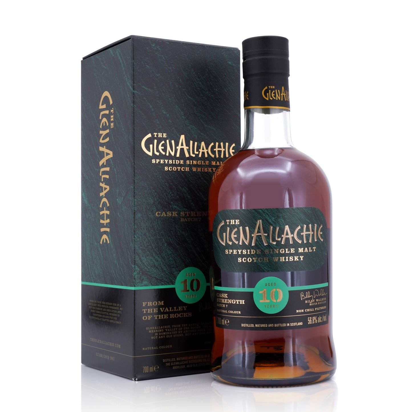 Glenallachie 10 Years Old Cask Strength Batch 7 56.8% 700ml