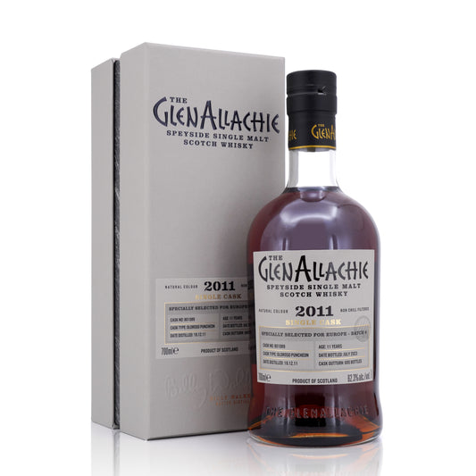 Glenallachie 11 Years Old 2011/2023 Oloroso Puncheon Sherry Single Cask #801089 62.3% 700ml