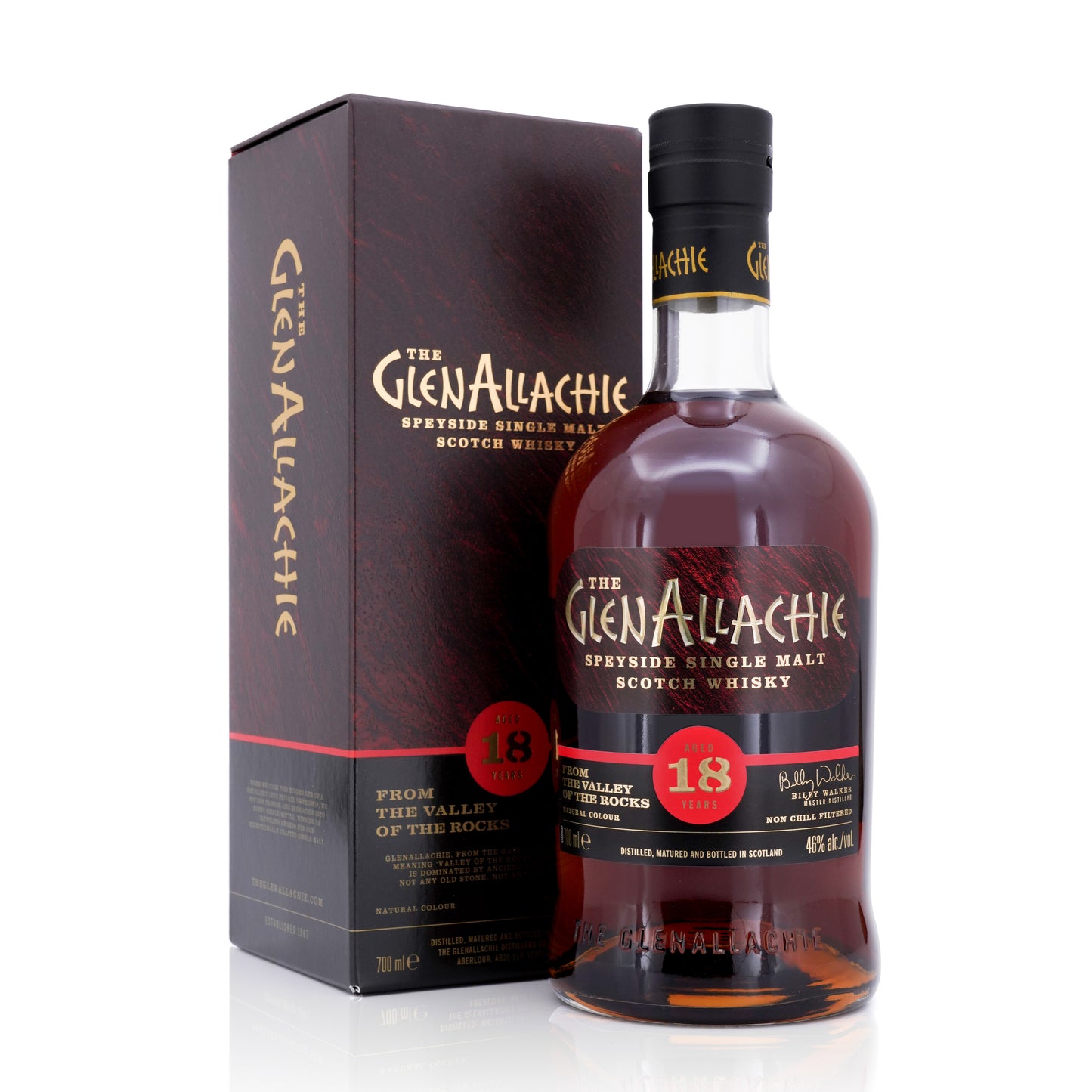 Glenallachie 18 Years Old Speyside Single Malt Scotch Whisky 46% 700ml